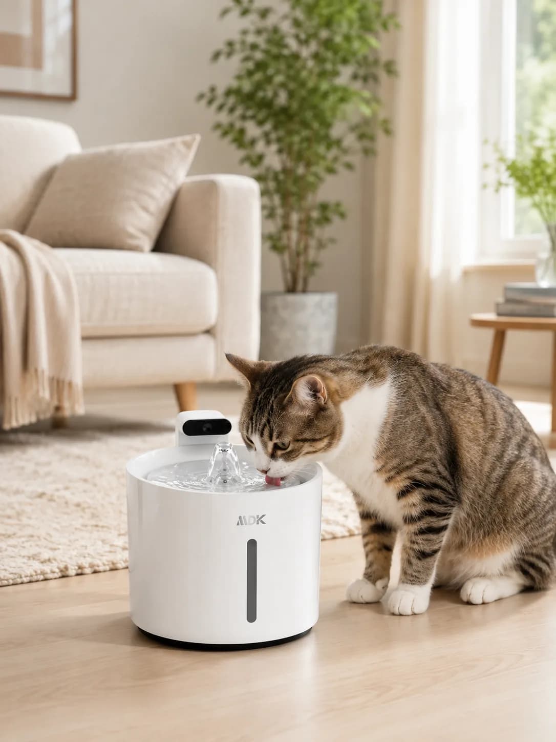 Fontaine à Eau pour Animaux — Standard en situation