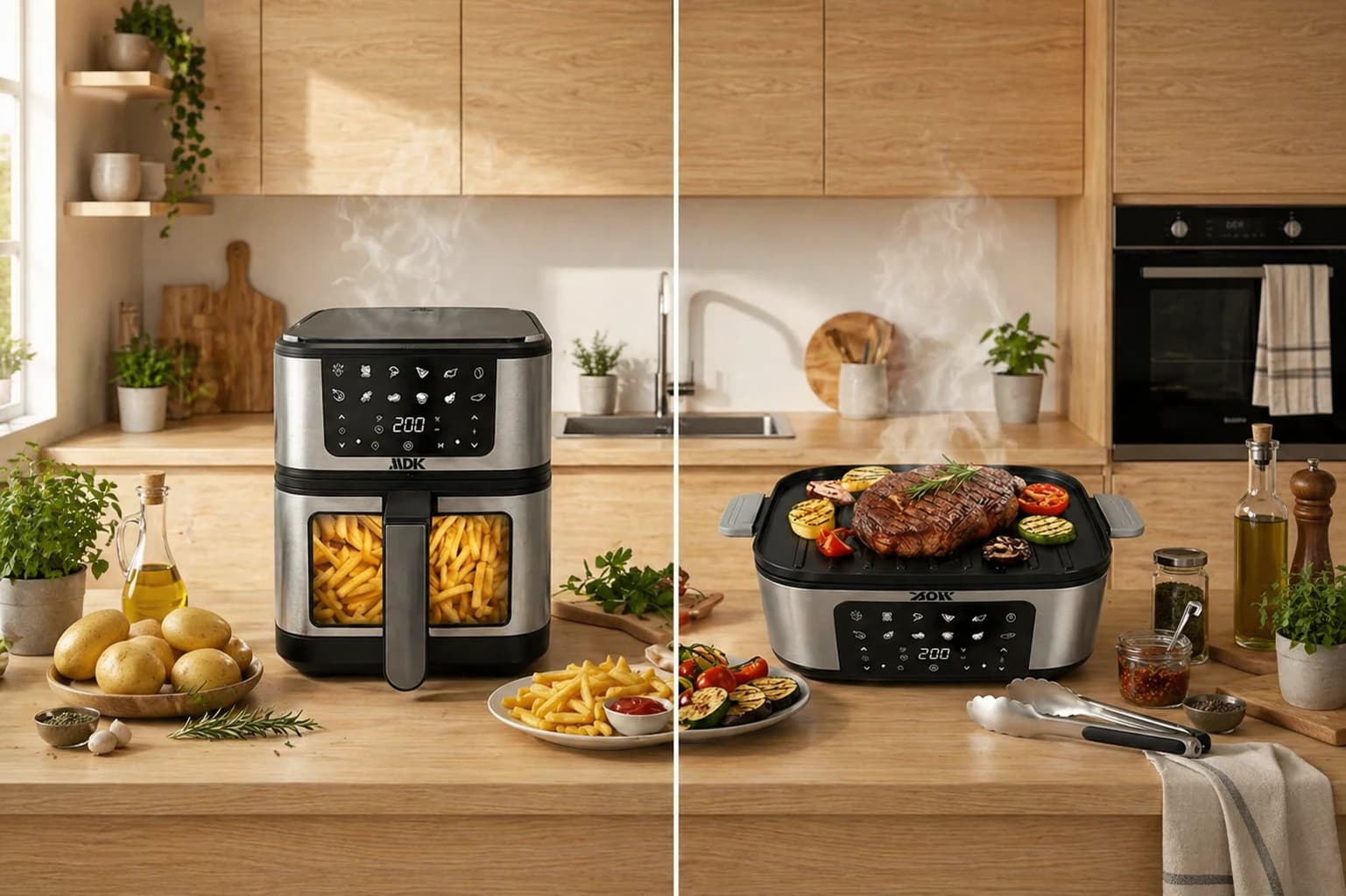 Grill Fryer 4,5 L — Standard en situation