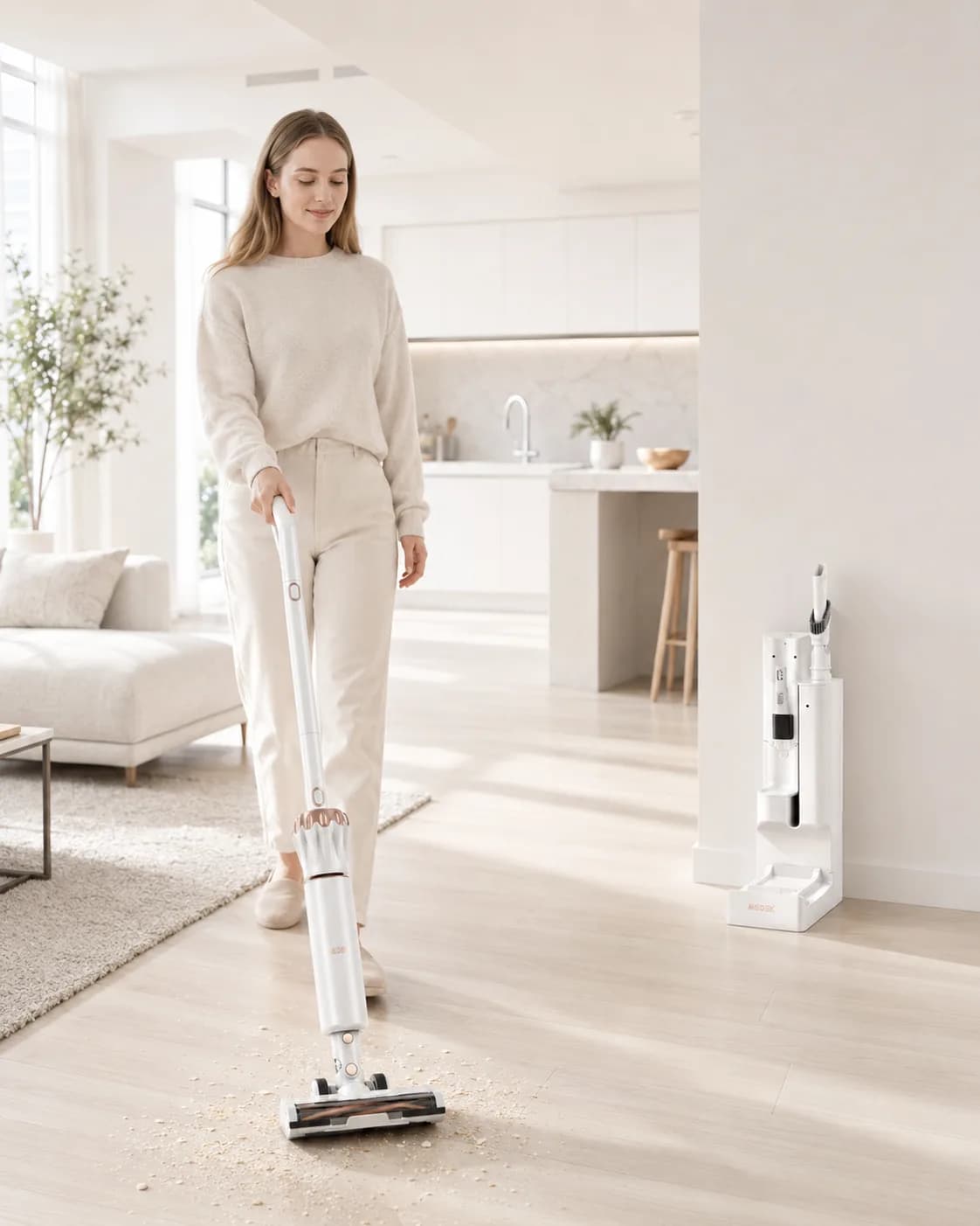 Aspirateur balai sans fil avec station — Standard