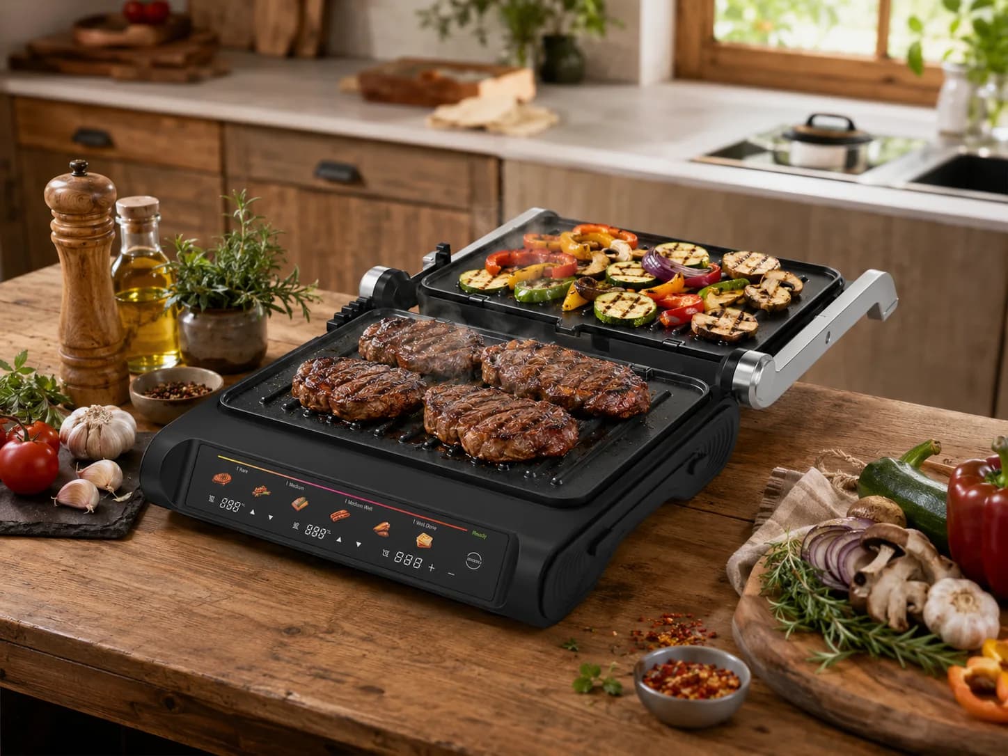 Gril de Table Électrique 2000 W — Standard