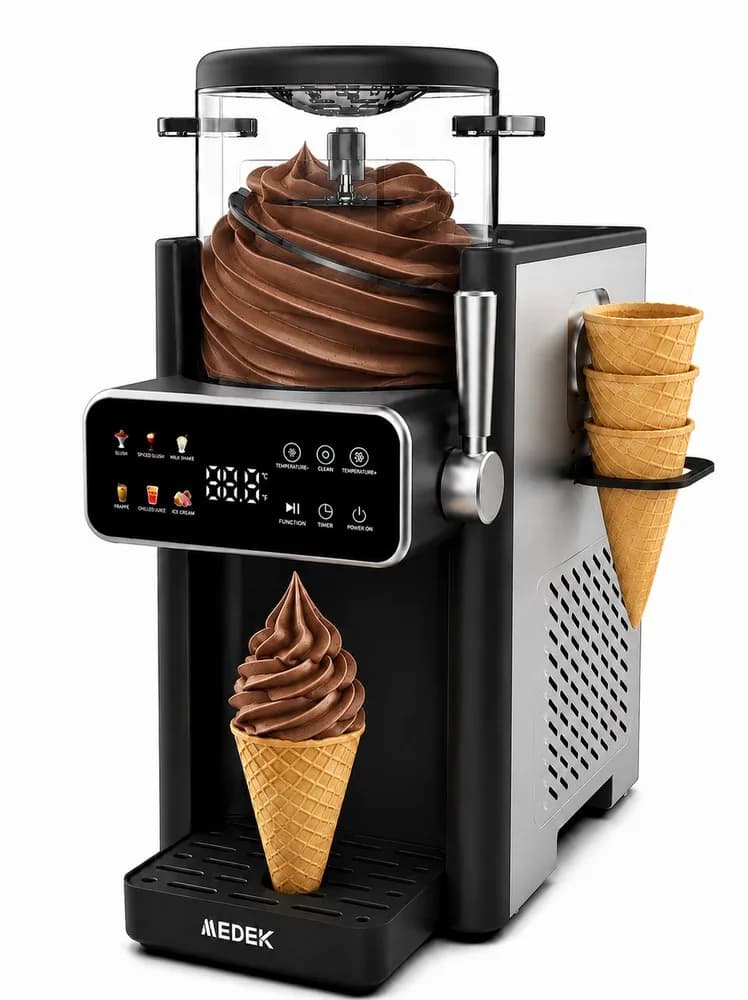 Machine à Glace Italienne & Slushi 1,5 L