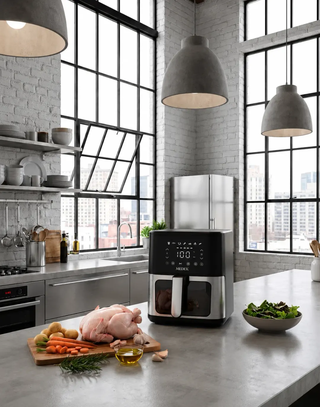 Air Fryer ستانلس ستيل 4,5 L — Standard