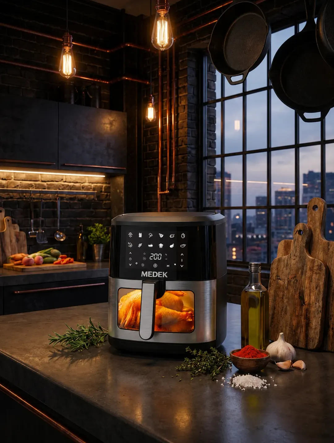 Air Fryer ستانلس ستيل 6 L — Standard
