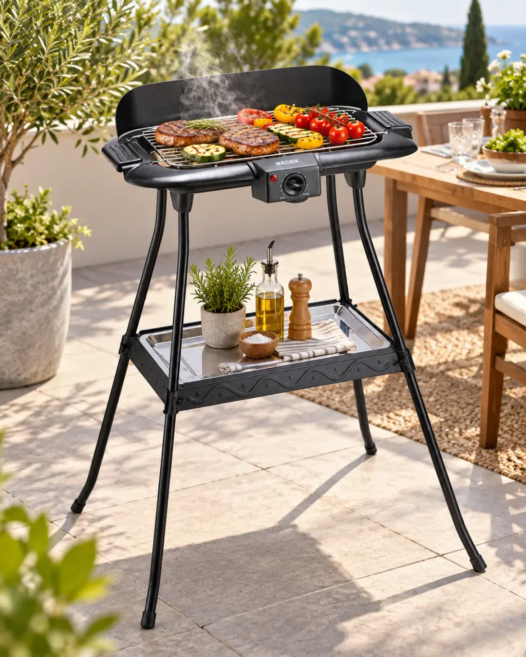 Electric barbecue on stand 2000 W — Standard