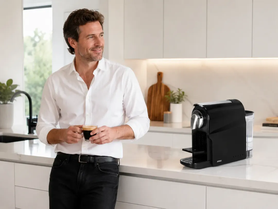 Capsule-espressomachine — Zwart